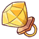 Glass Candy Ring
