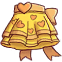 Heart-pattern Skirt