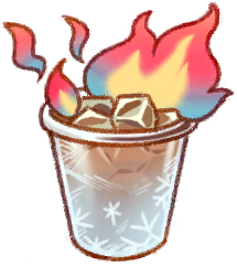 Frozen Burning Americano