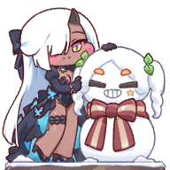 Snow-Sculpted Little Sister Figure