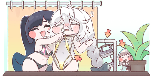 Swimsuit Sisters Figure