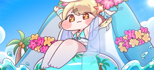 Trendy Tropical Chloe Poster