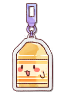 미니 크레용사용 키링