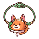 여우 목걸이